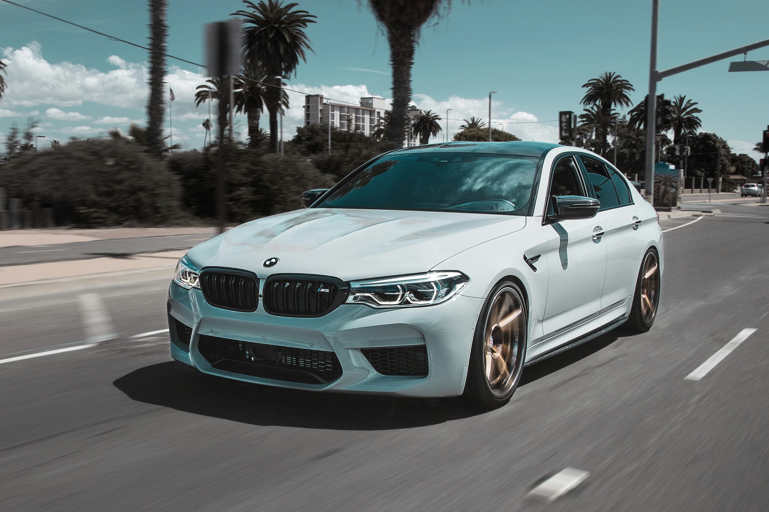 Image of a car undergoing engine optimization